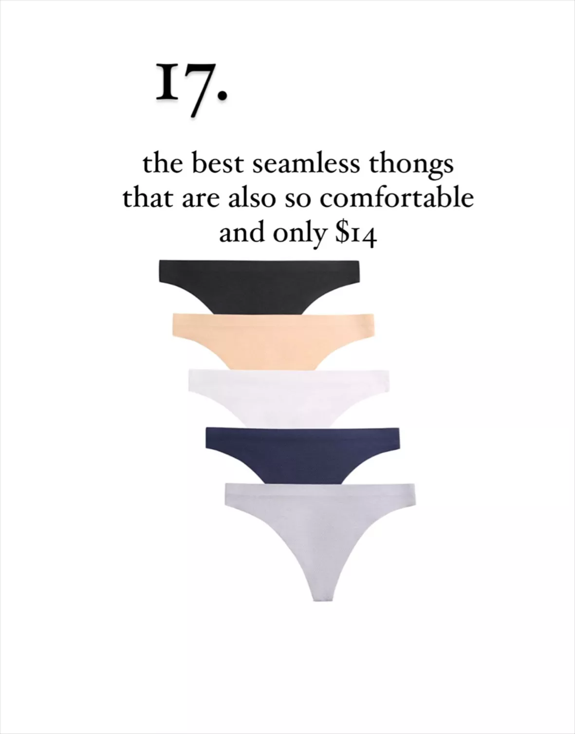 voenxe Seamless Thongs for Women … curated on LTK