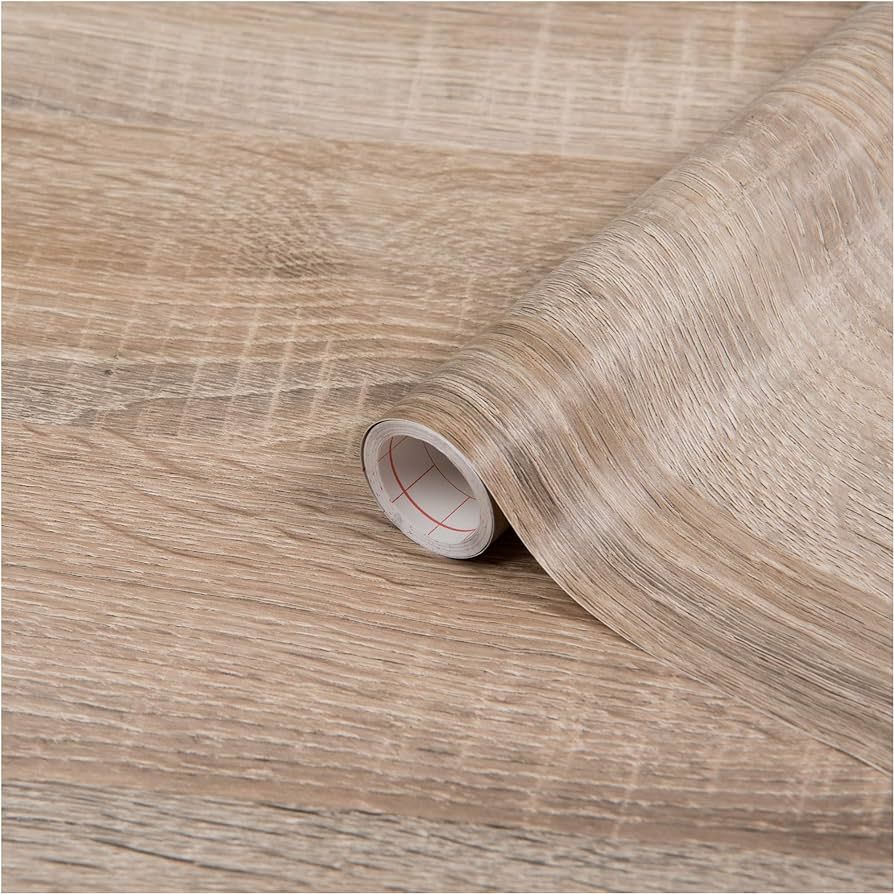 d-c-fix Peel and Stick Contact Paper Sonoma Oak Light Wood Grain Self-Adhesive Film Waterproof & ... | Amazon (US)