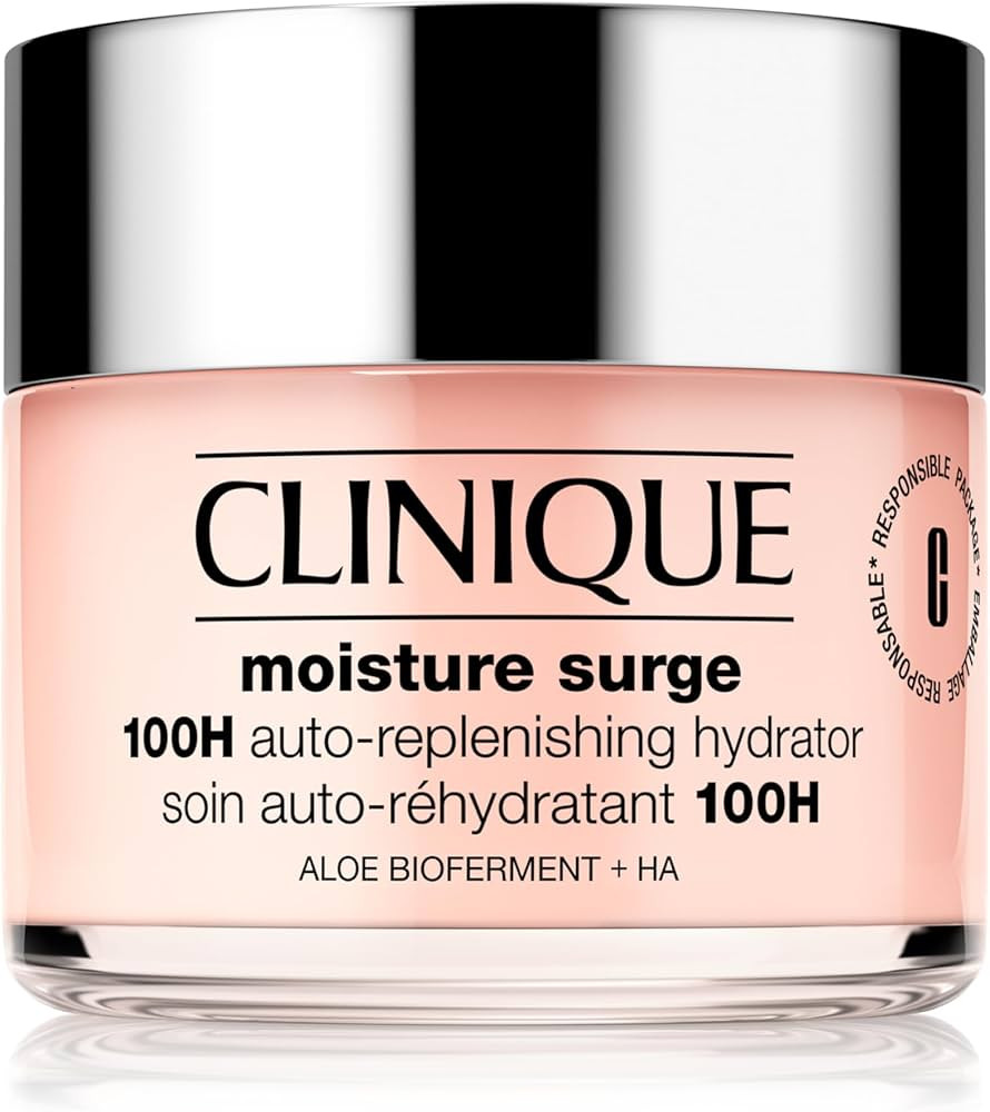 Clinique Moisture Surge 100H Auto-Replenishing Hydrator Oil Free Face Moisturizer With Hyaluronic... | Amazon (US)