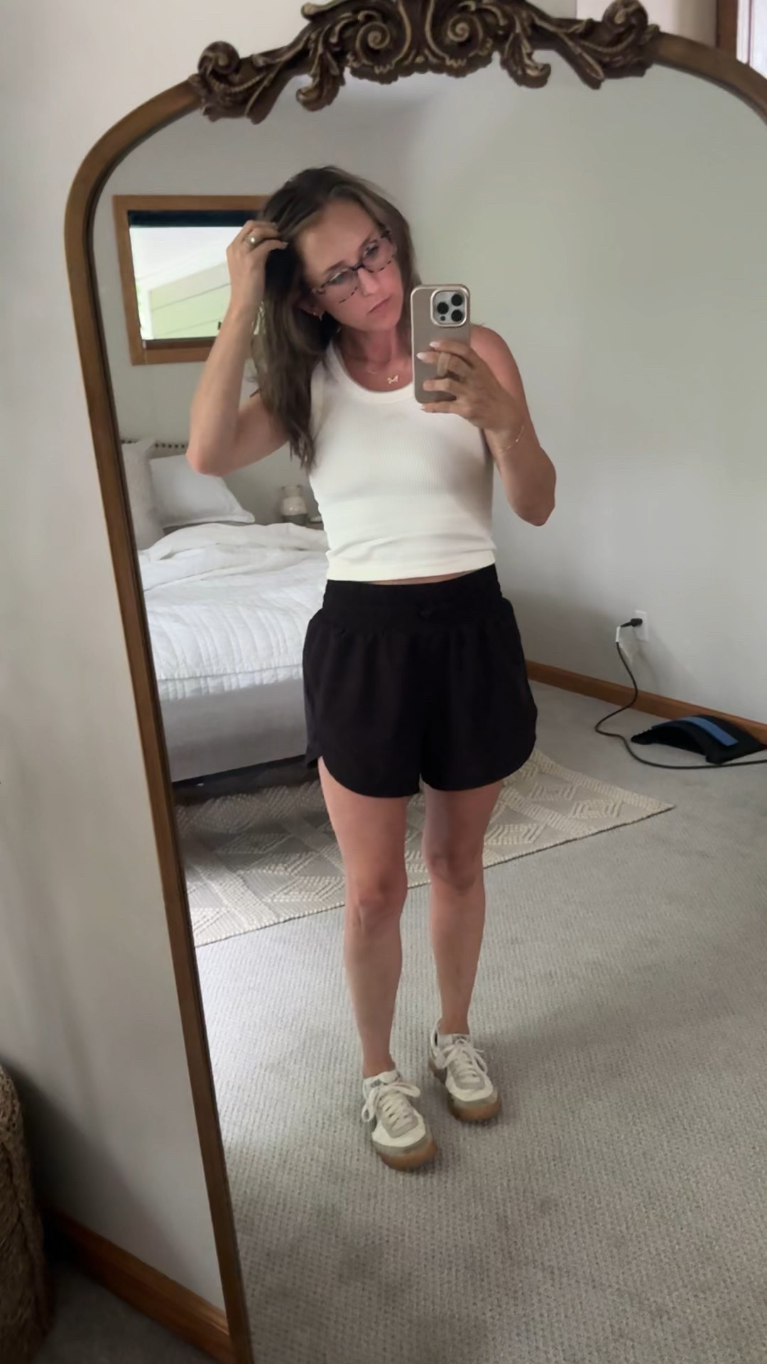 My absolute favorite stretchy ribbed athletic tank! It’s from old navy! I have it in a ton of colors. Super comfortable and thick so you can wear with or without a bra. 

#LTKActive #LTKPetite