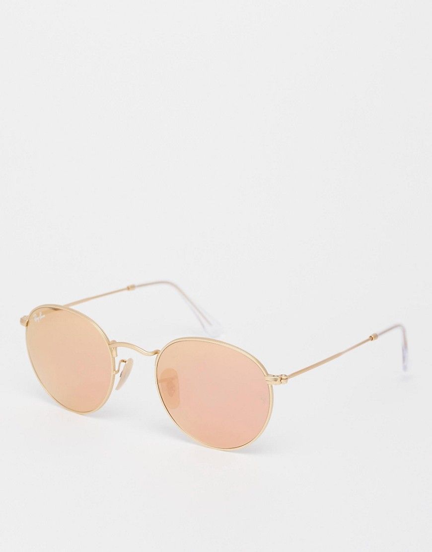 Ray-Ban Round Metal Sunglasses | ASOS UK