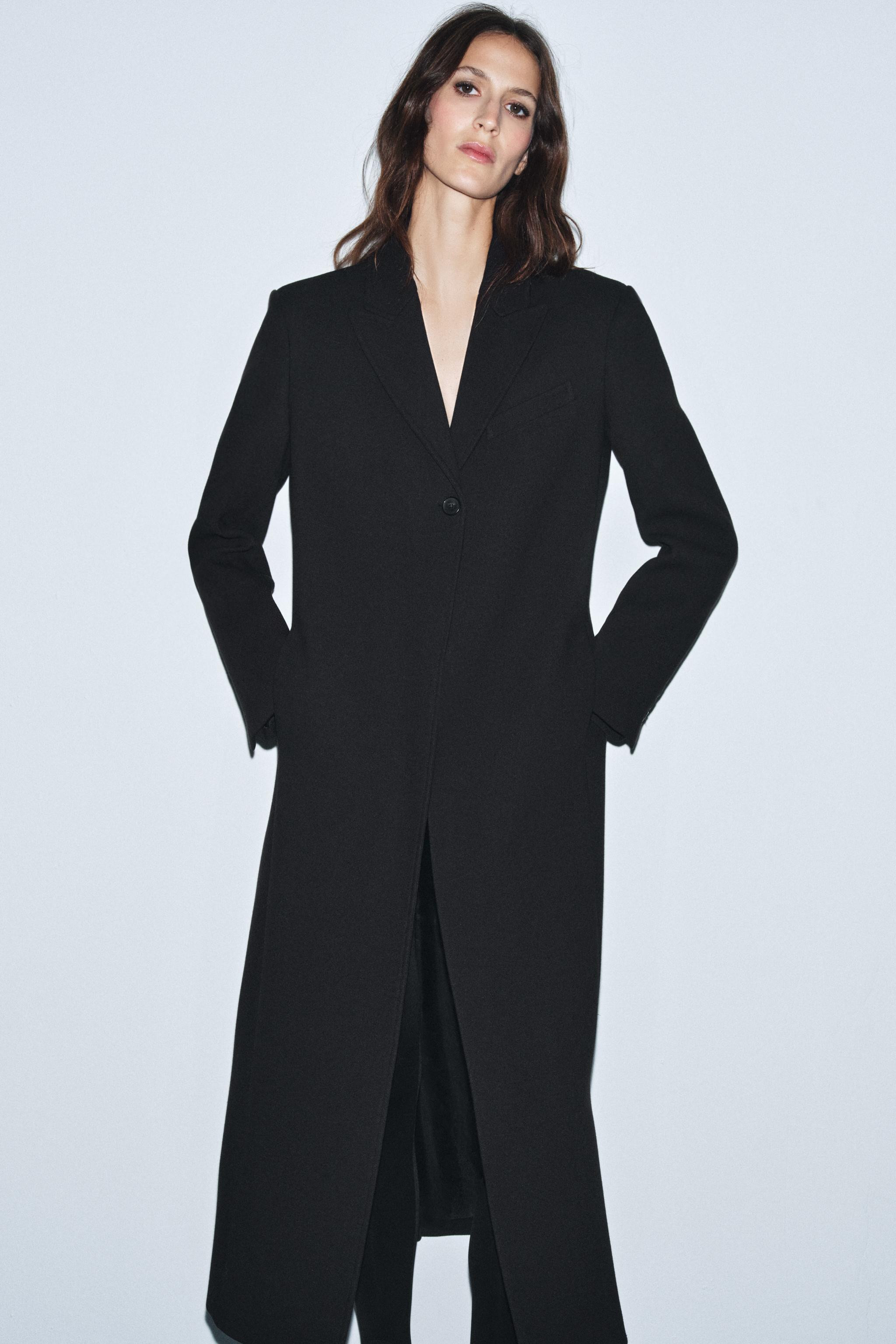 ZW COLLECTION TAILORED BUTTON COAT | Zara US