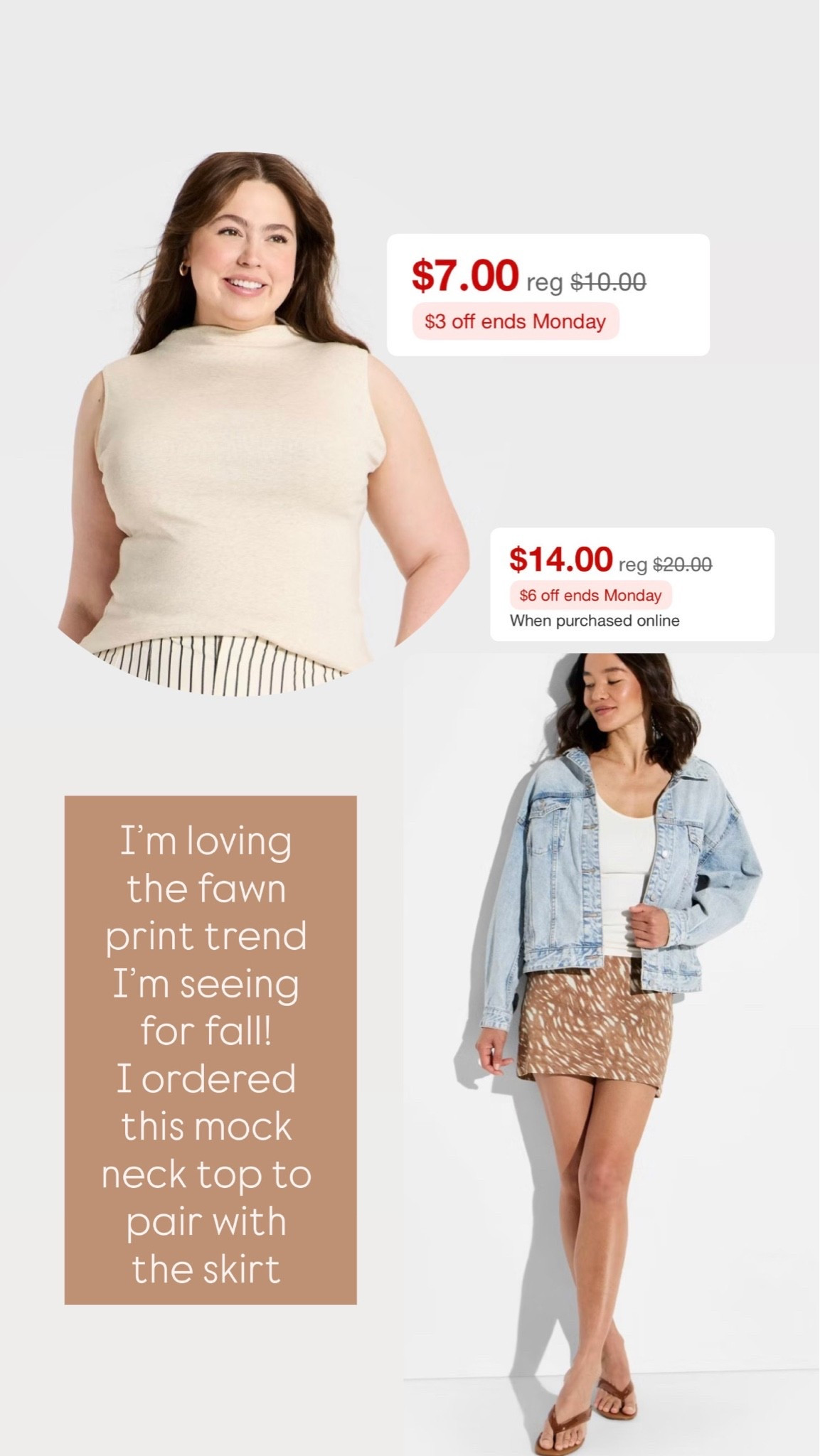 More target sale finds I’m loving. This fawn print is so pretty and different!

#LTKPlusSize #LTKSaleAlert