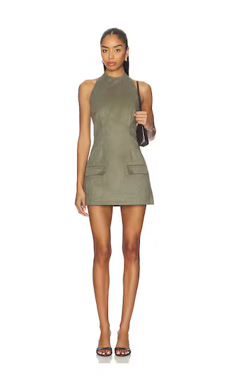 Amelia Faux Suede Mini Dress | Revolve Clothing (Global)
