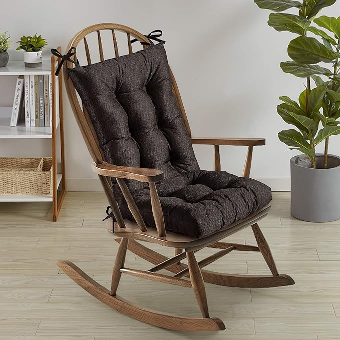 Sweet Home Collection Rocking Chair Cushion Premium Tufted Pads Non Skid Slip Backed Upper and Lo... | Amazon (US)