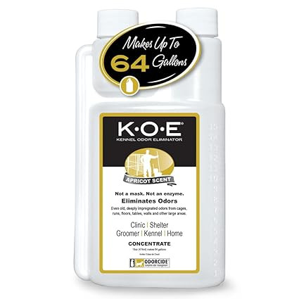 Odorcide K.O.E. Apricot Odor Eliminator 16 oz for Strong Odor for Cages, Runs & More – Home & K... | Amazon (US)