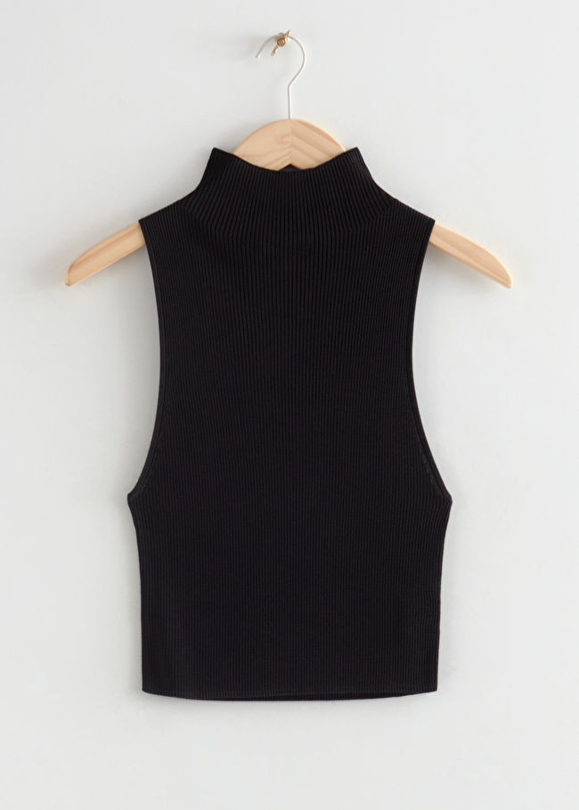 Sleeveless Knit Crop Top | & Other Stories (EU + UK)