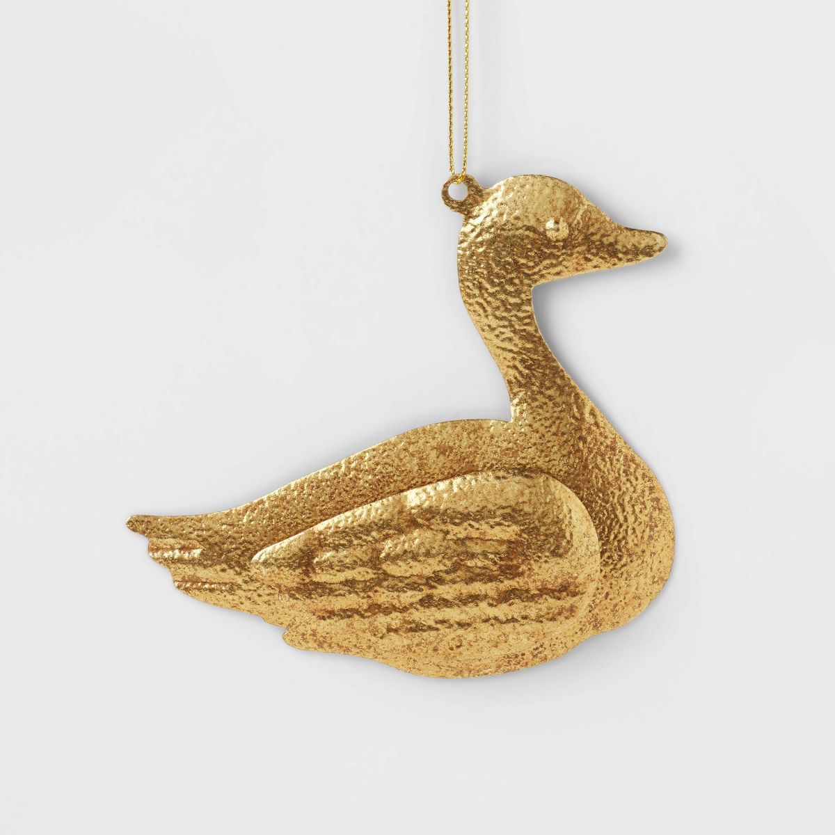 Metal Goose Christmas Tree Ornament Gold - Wondershop™ | Target
