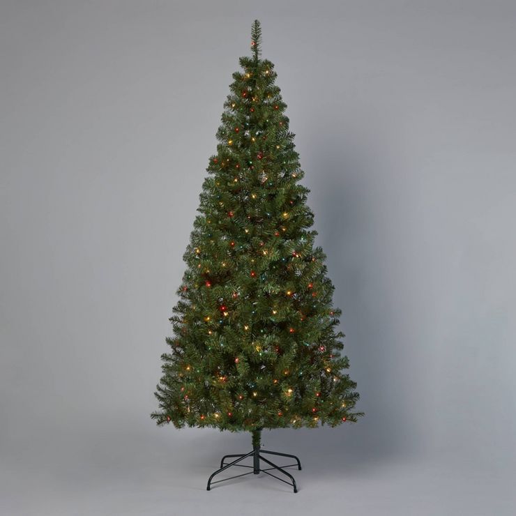 7' Pre-Lit Alberta Artificial Christmas Tree Multicolor Lights - Wondershop™ | Target
