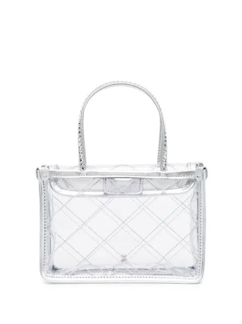 Amina Muaddi Betty Sheer Tote Bag - Farfetch | Farfetch Global