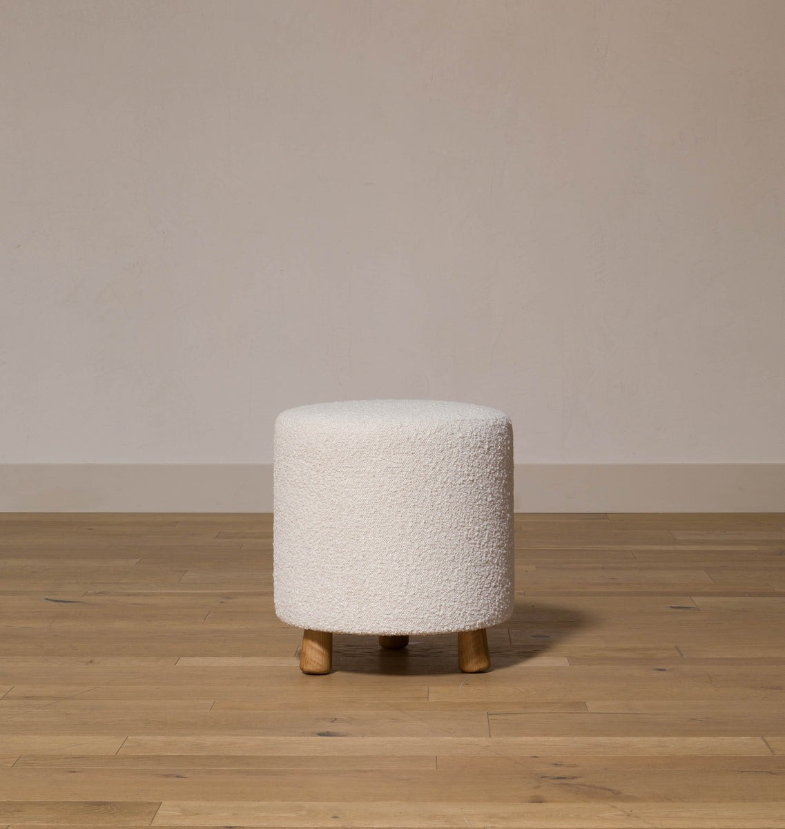 Footed Topanga Stool | Amber Interiors