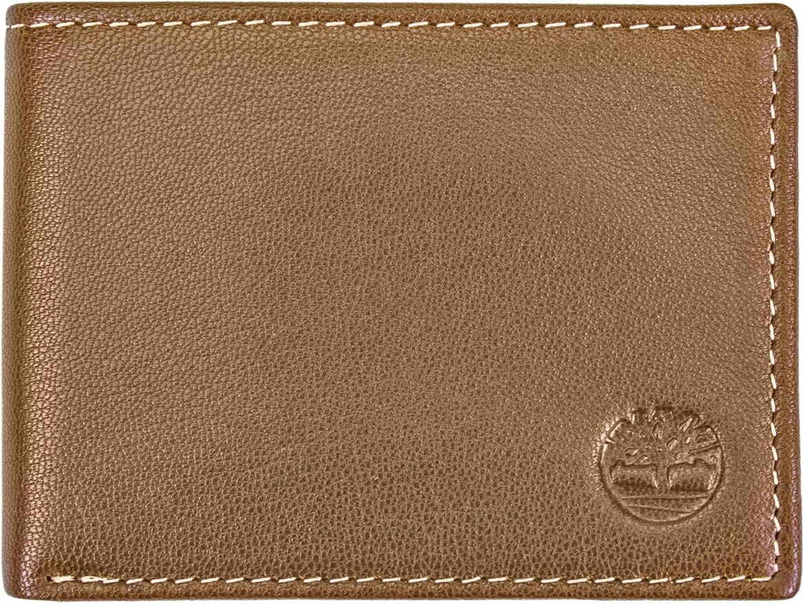 Timberland Men's Leather RFID Blocking Passcase Security Wallet | Amazon (US)