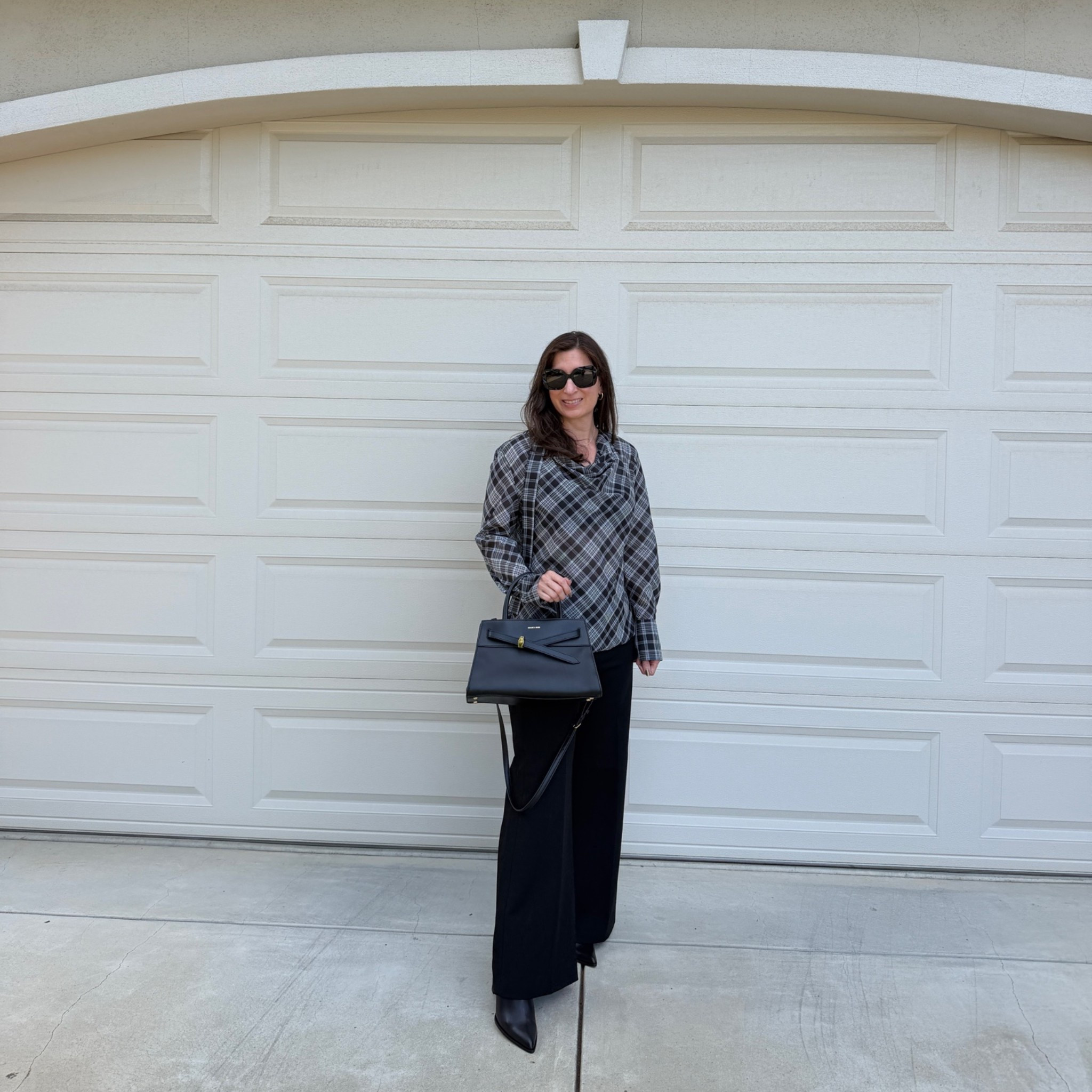 Fall office outfits are here! 💃🏻 Love this asymmetrical blouse and these comfy boots with arch support for my office outfits this fall season 🙌❤️🍂 coupon code CATHY10 for boots 🎉

#LTKootd #LTKPetite #LTKWorkwear