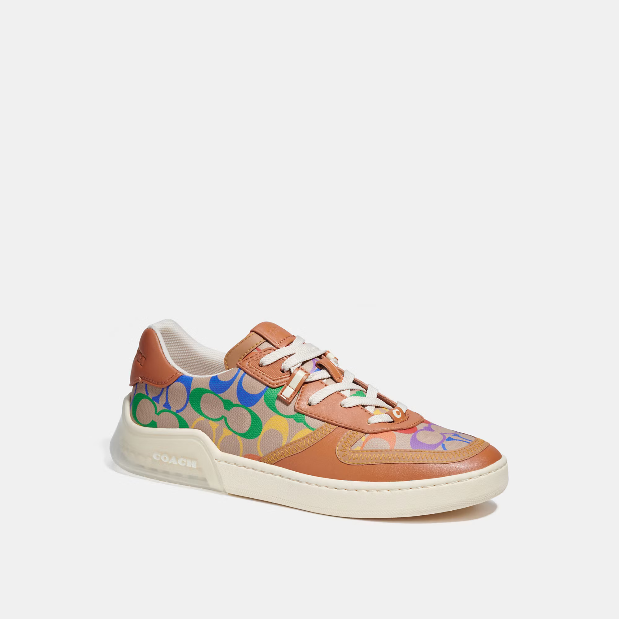 Citysole Court Sneaker In Rainbow Signature Canvas | Coach (US)