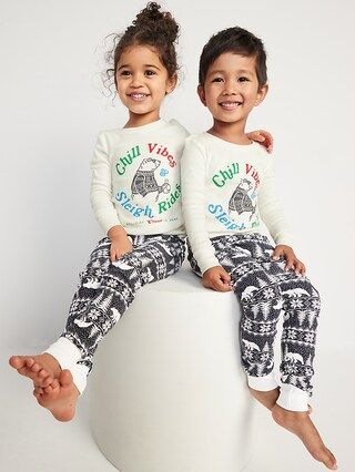 Unisex Matching Graphic Pajamas for Toddler &#x26; Baby | Old Navy (US)