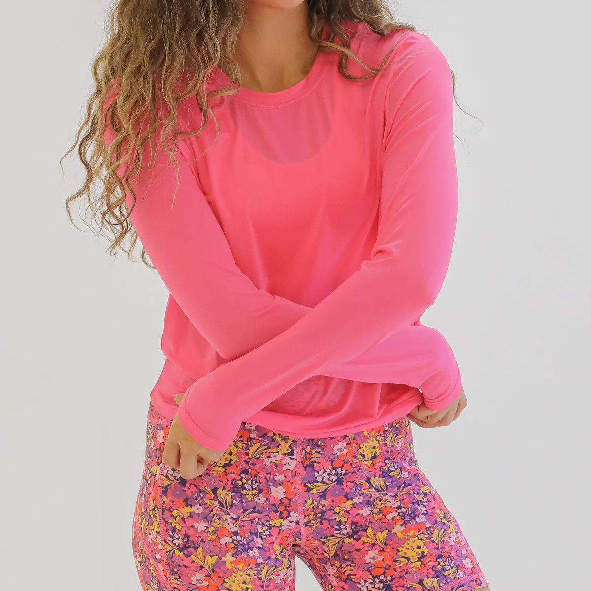 Tahoe Long Sleeve - Dragonfruit | Senita Athletics