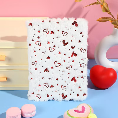 Love Plush Notebook A5 80 Pages Diary  for Study and Office, Suitable for Giving Girls gifts, Cute Princess Style Gift Back to School Season | Target