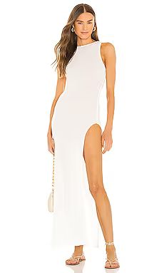 Nolene Maxi Dress in White | Revolve Clothing (Global)