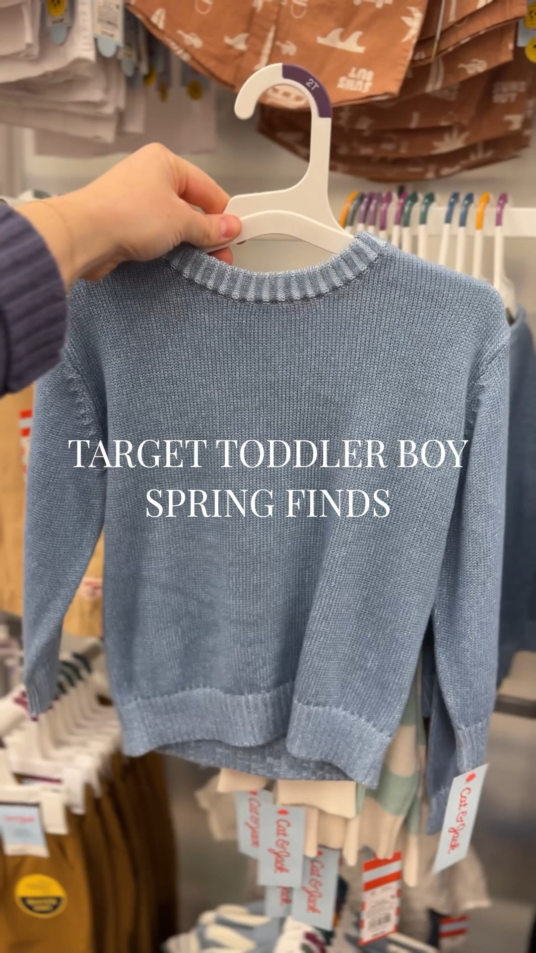RUN to @Target right now for these incredible spring options for your baby and toddler boy 🪿🌱 the CUTEST prints + textures right now! 

#targetfinds #targethaul #targettoddlerfinds #targetfashion #targetbaby 

#LTKKids #LTKSpringSale #LTKBaby