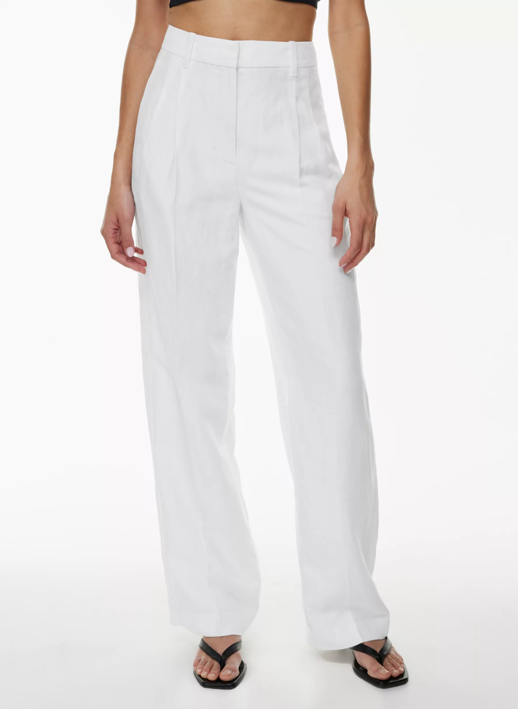 THE EFFORTLESS PANT™ LINEN | Aritzia