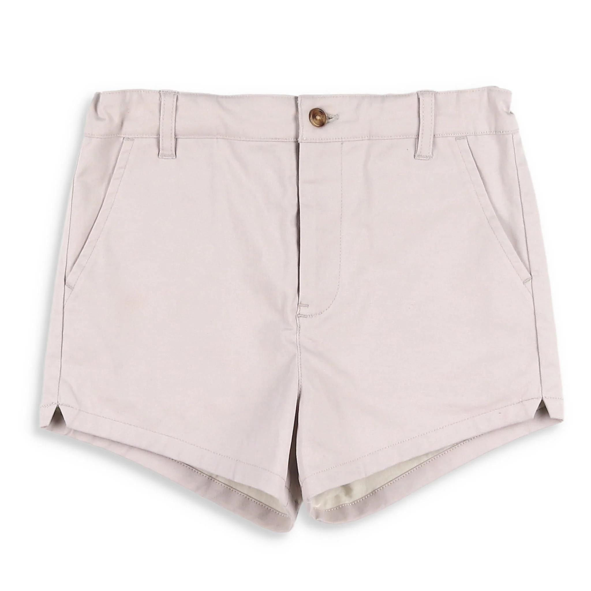 Boys Button Shrimp Shorts - Khaki Twill - Shrimp and Grits Kids | Shrimp and Grits Kids