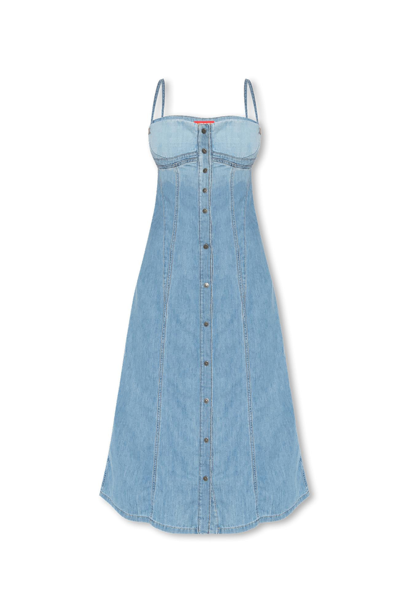 Diesel de-dressy Denim Dress | Italist.com US