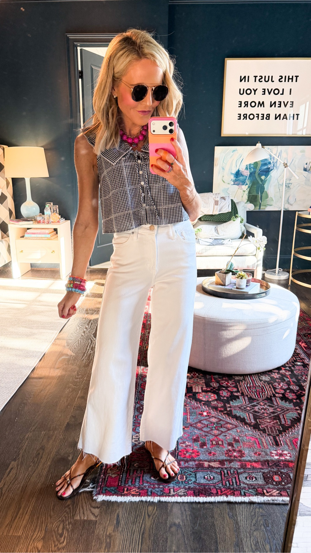 cute summer style on repeat = wearing XS in my @freepeople top and size 0 in @Avara denim!

#LTKootd #LTKSeasonal #LTKOver40