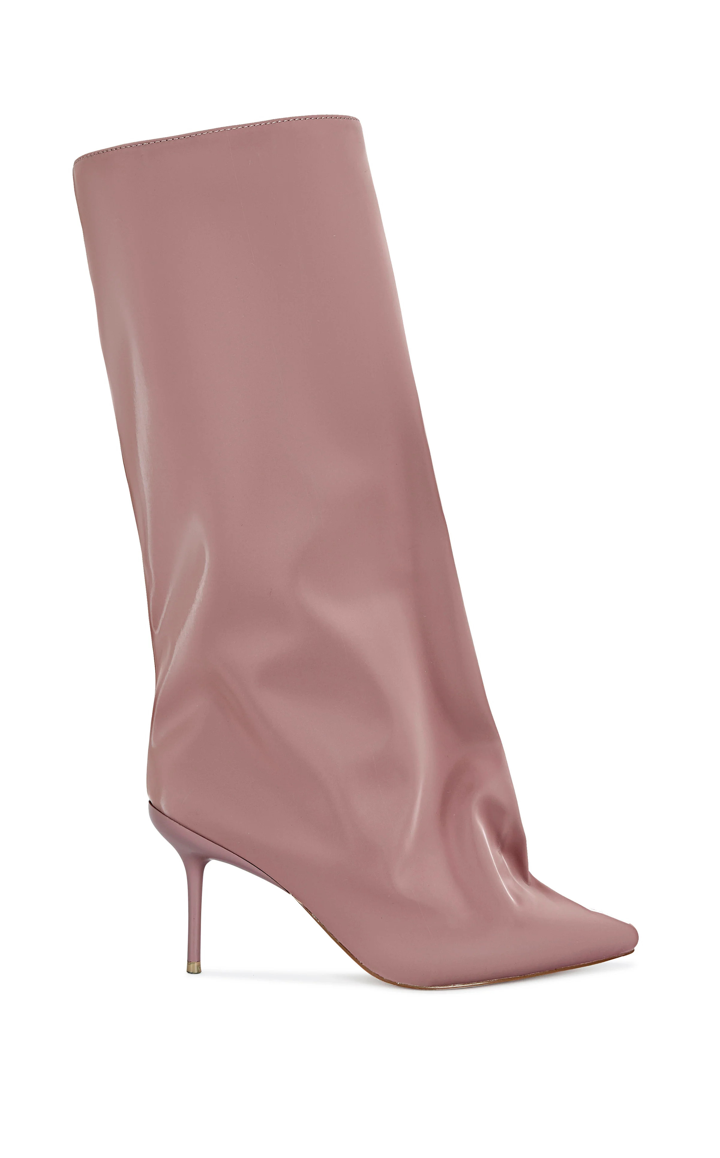 COUTURECRAZY-MAUVE STILETTO BOOT | Azalea Wang