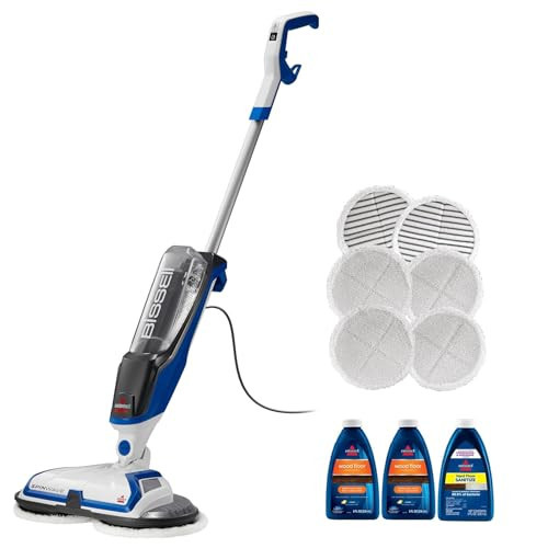Bissell® SpinWave Hard Floor Expert Corded Spin Mop Cleaner with Washable mop Pads for Sealed Hard Floors, 20393 | Amazon (US)