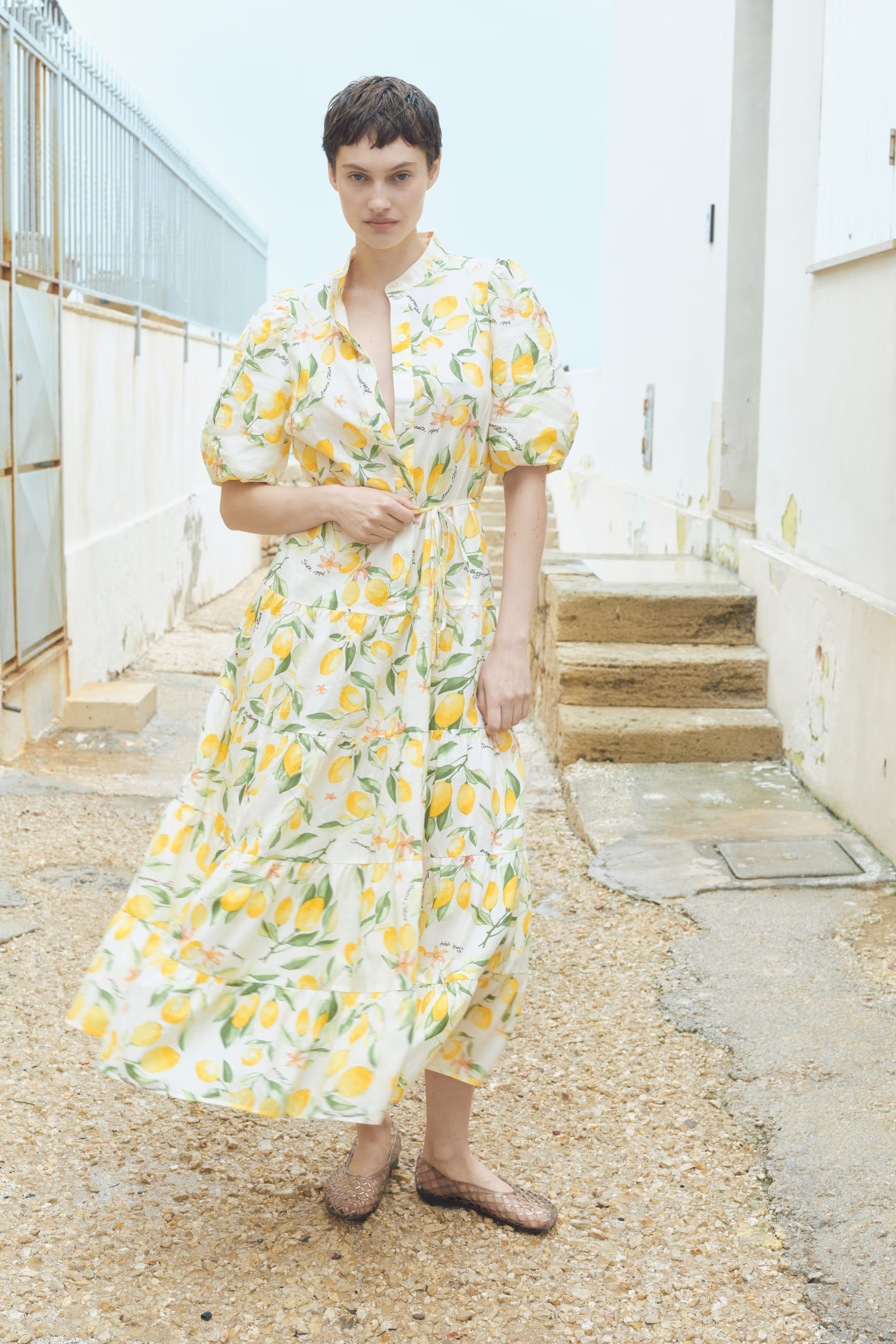 Long Cotton Dress | H&M (US + CA)