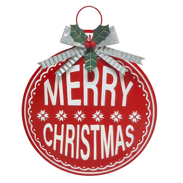 Merry Christmas Ornament Wall Decor, 19" | At Home