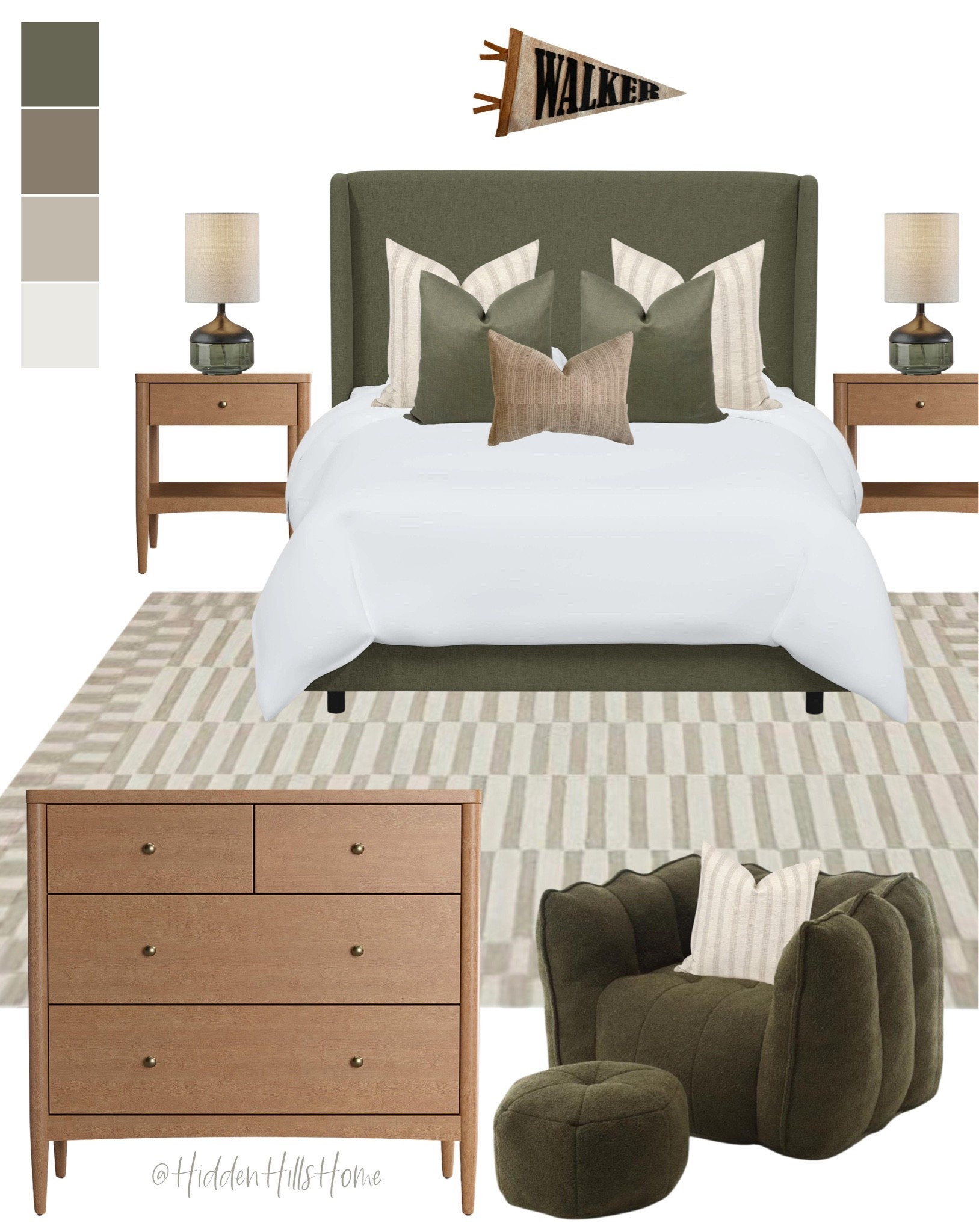 Boys Bedroom, teen boys room decor mood board, bedroom room design, home decor, masculine bedroom #boysroom

#LTKSaleAlert #LTKHome #LTKKids