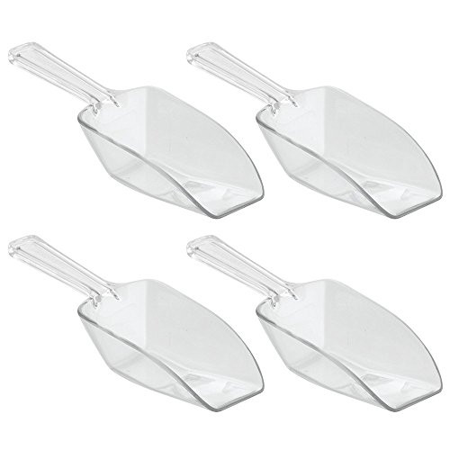 iDesign Large Plastic Measuring Scoops for Baking, Kitchen Pantry, Pet Food, Laundry, Bath, 1/3 Cup, | Amazon (US)