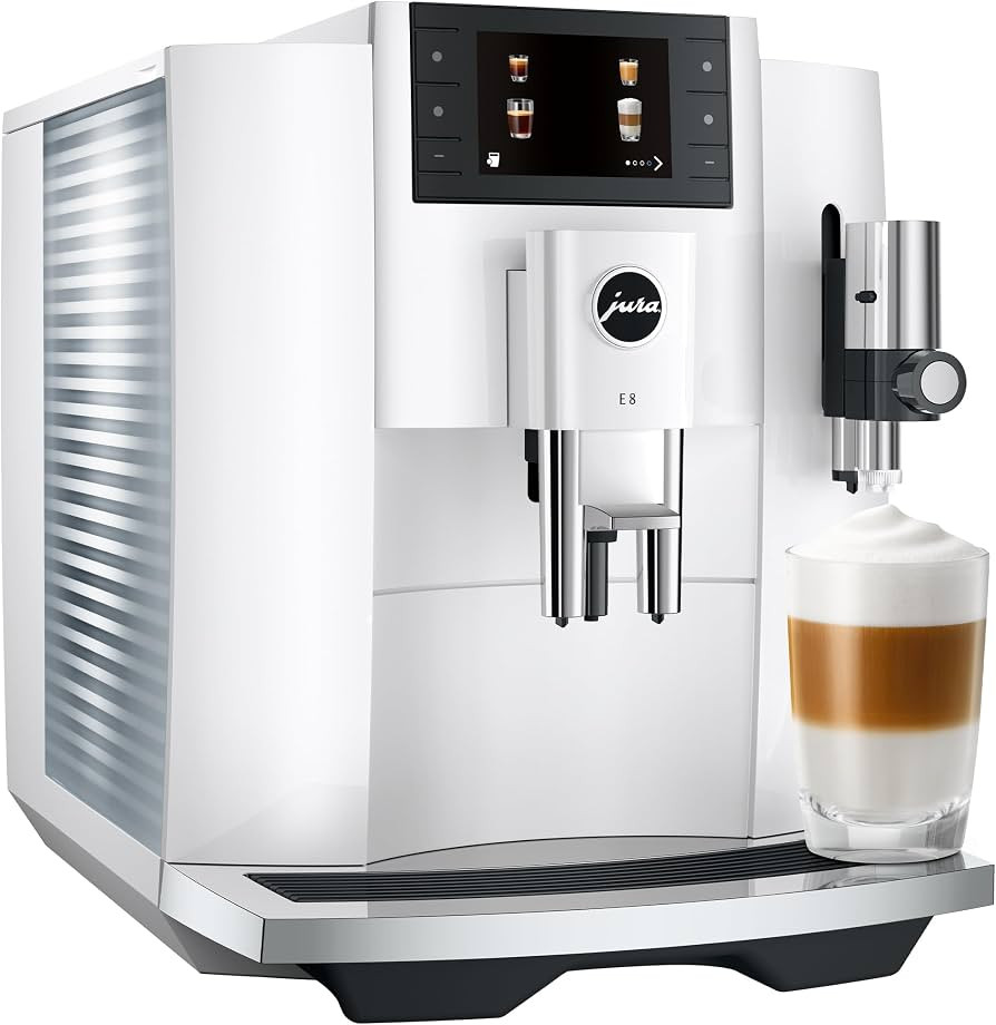 E8 Coffee Machine in, Relevant information is shown in the cockpit, Between preparations | Amazon (US)