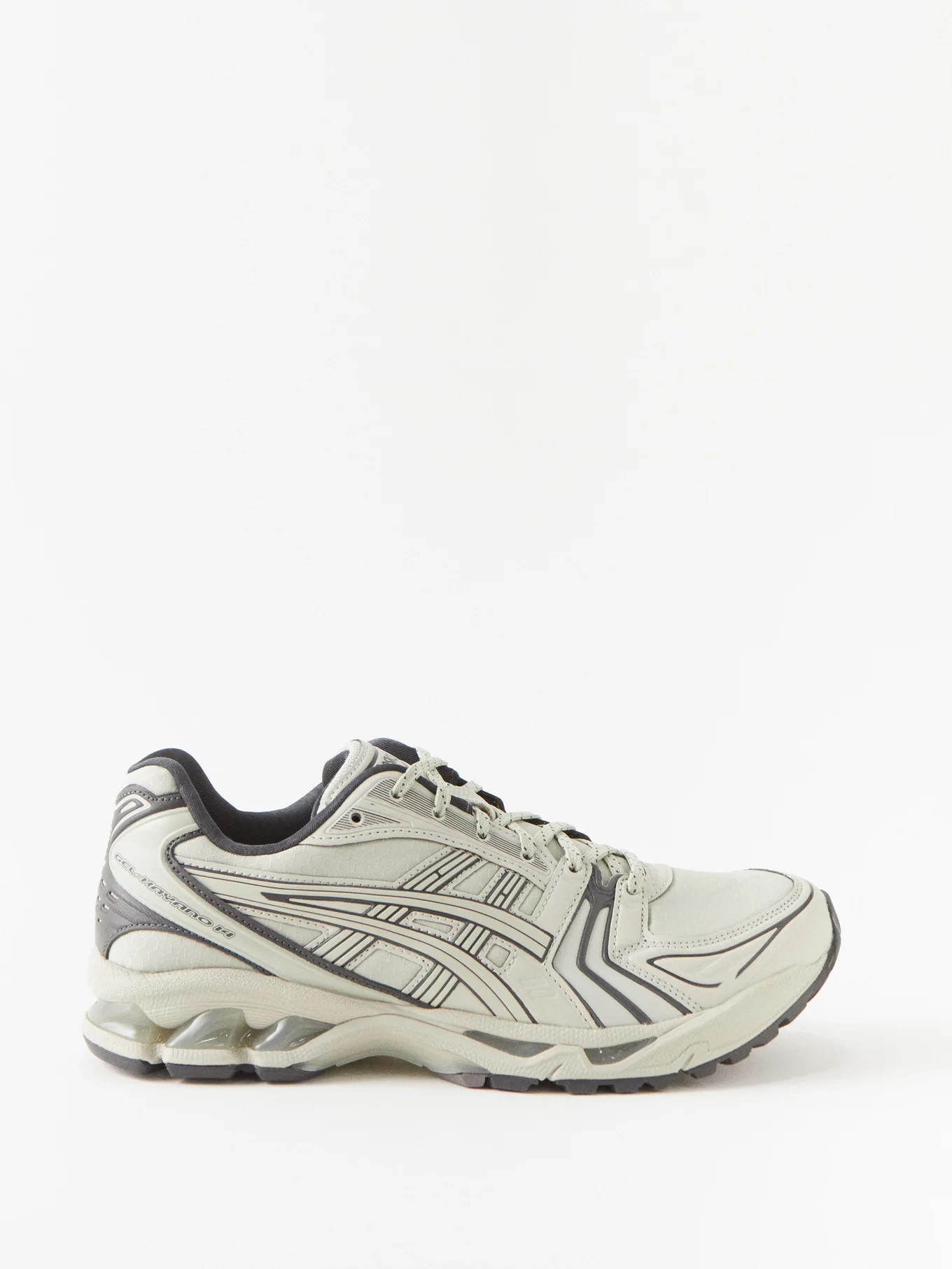 GEL-Kayano 14 faux-leather and rubber trainers | Asics | Matches (UK)