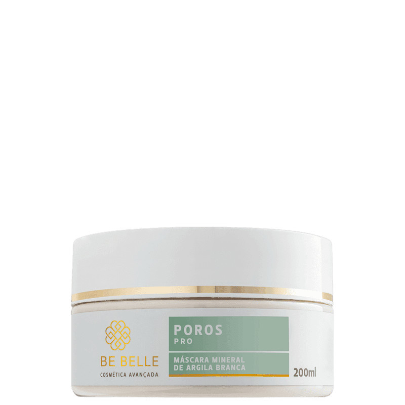 Be Belle Mineral Argila Branca
        
            
                 - Máscara Facial 200ml | Beleza Na Web (BR)