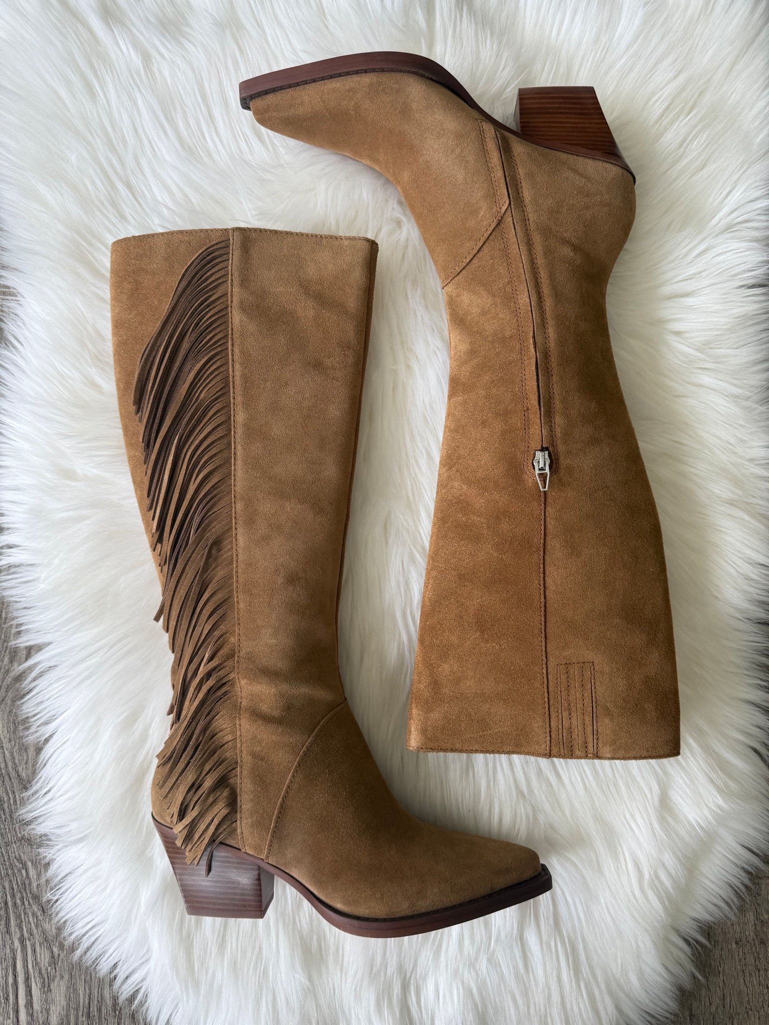 Dolce vita Roley Fringe Western Boots runs true to size 