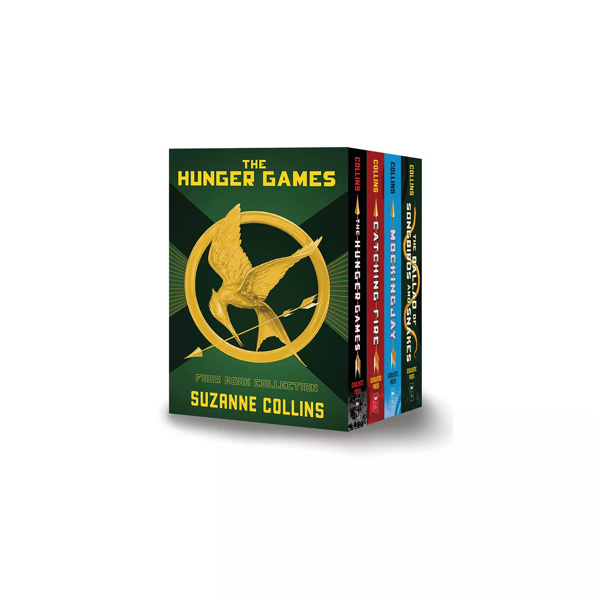 Hunger Games 4-Book Hardcover Box Set (the Hunger Games, Catching Fire, Mockingjay, the Ballad of... | Target