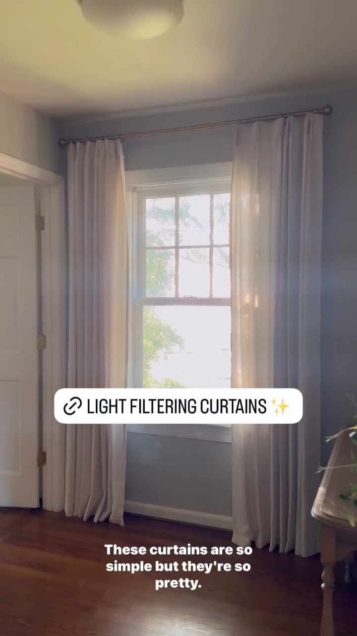 Love these light filtering curtains✨

#LTKHome