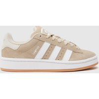 adidas White & Beige Campus 00s Youth Trainers | Schuh