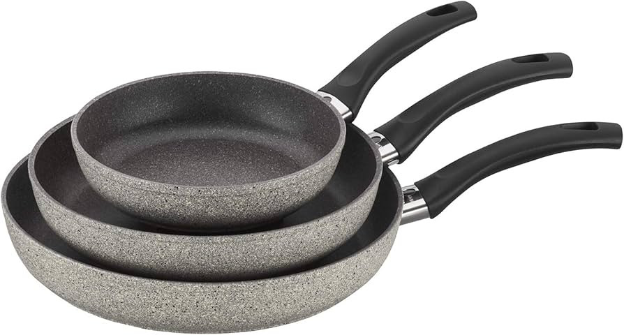 BALLARINI Parma by HENCKELS 3-pc Nonstick Pot and Pan Set, Made in Italy, Set includes 8-inch, 10... | Amazon (US)