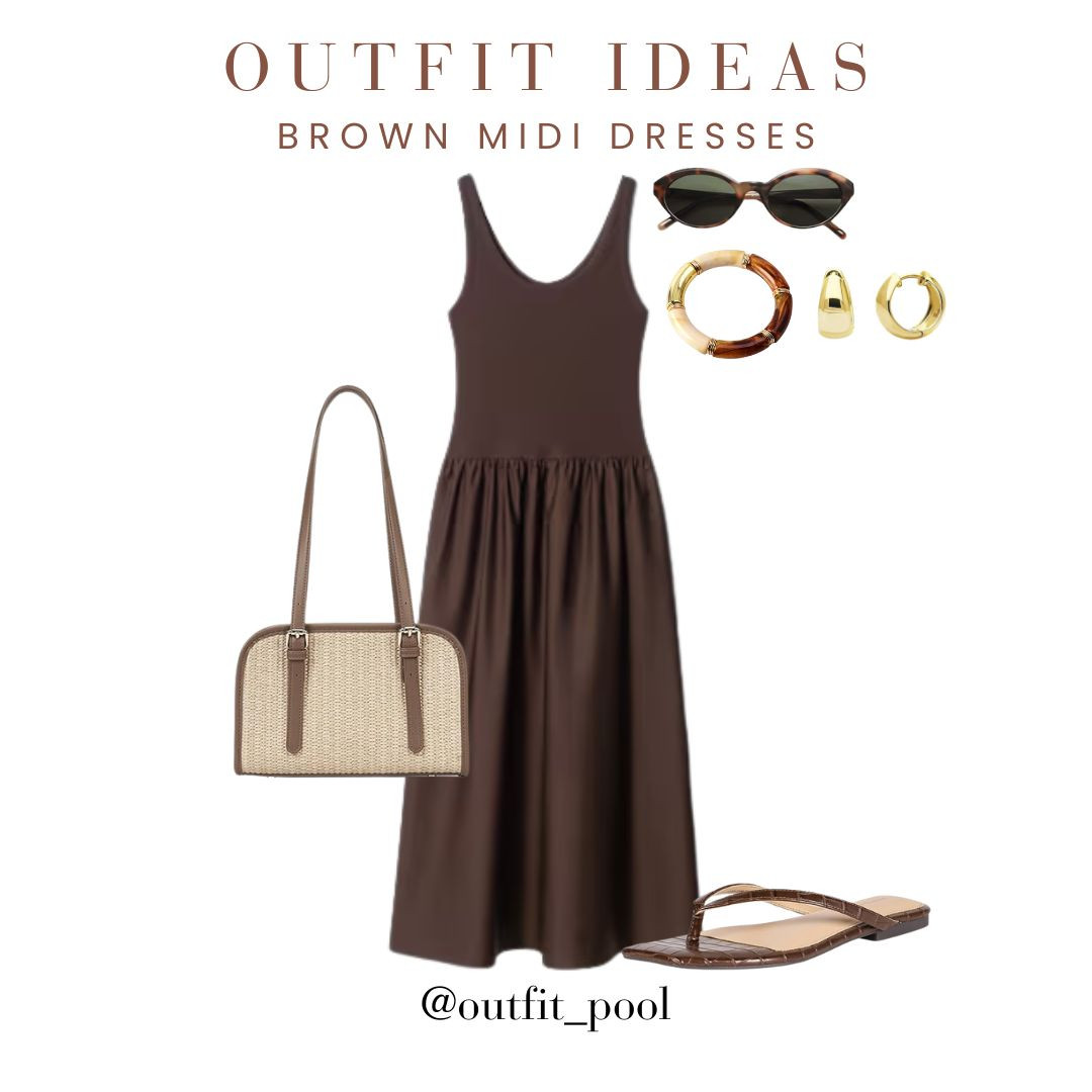 Styled a brown midi dress in two ways: from business chic to casual cool – your versatile piece that transitions seamlessly from work to the weekend. 🫶🏼 Which look is your favorite?

(brown midi dress styling, 2 ways to wear midi dress, work to weekend outfits, business casual midi dress, casual chic brown dress, brown dress outfit ideas, midi dress outfit inspiration, how to style brown midi dress, day to night midi dress, neutral tone dress styling, minimalist outfit ideas, wardrobe essentials summer) 

 #LTKSummerEdit #LTKFindsUnder50 #LTKStyleTip