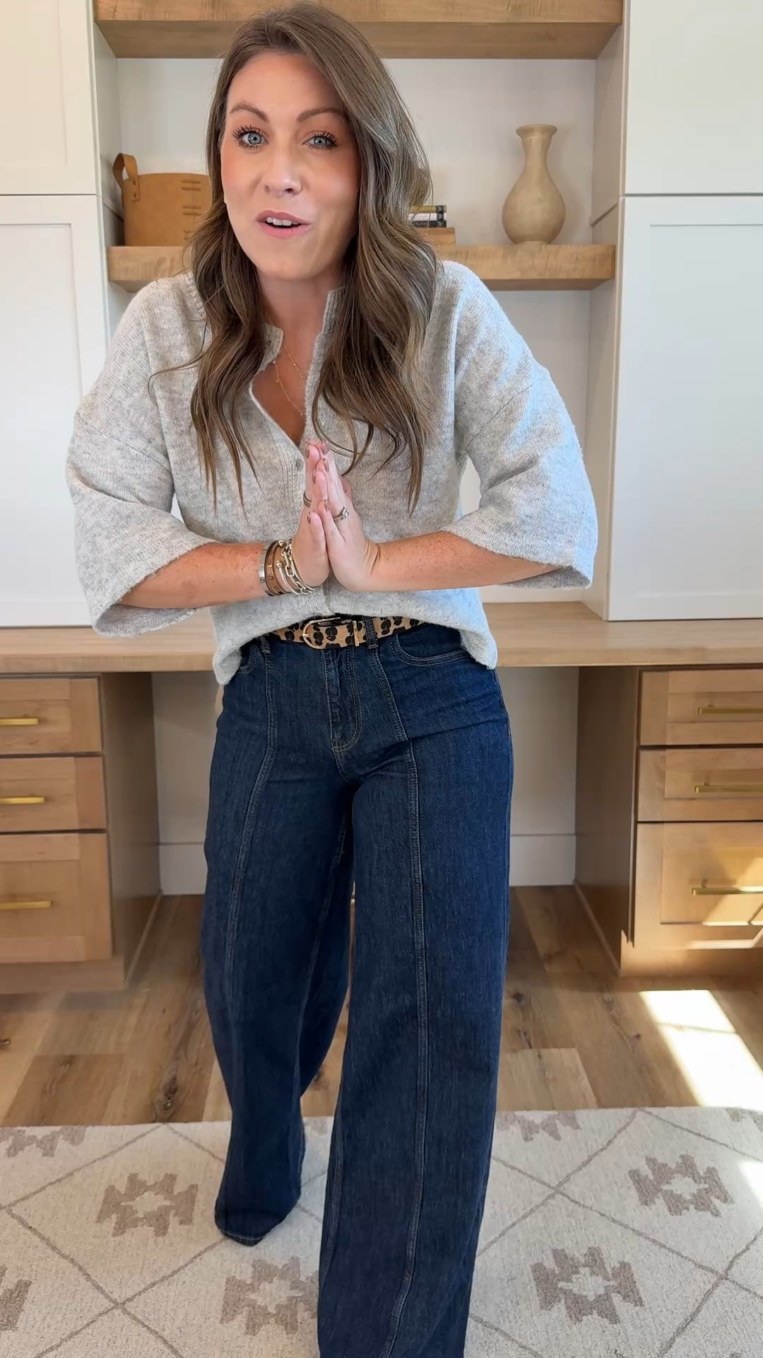 Amazon outfit! My favorite dressy pair of denim, soft and cozy sweater, and a fun belt! 

#LTKU #LTKWorkwear #LTKStyleTip