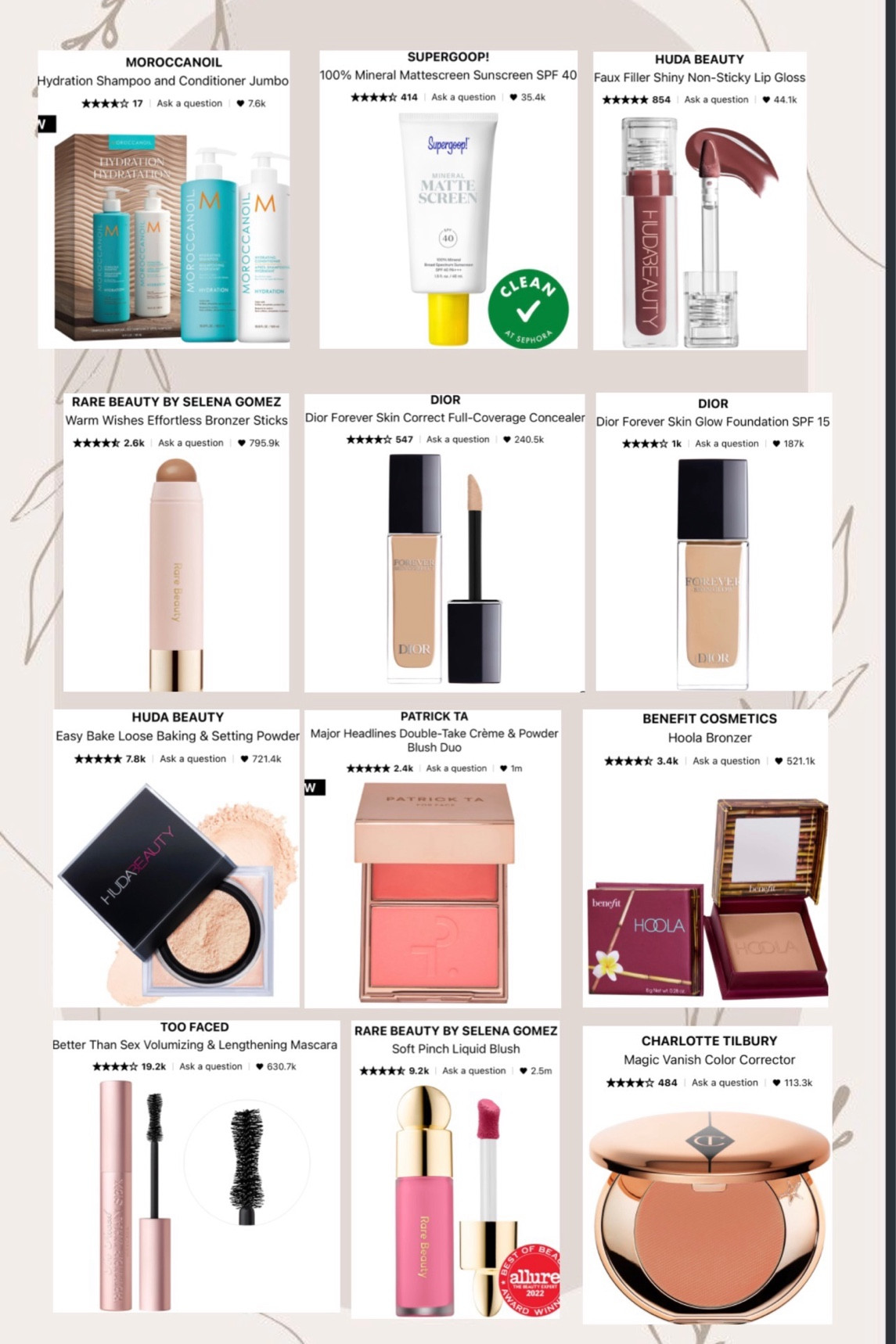 Sephora sales ✨ mis favoritos  

#LTKbeauty #LTKsalealert