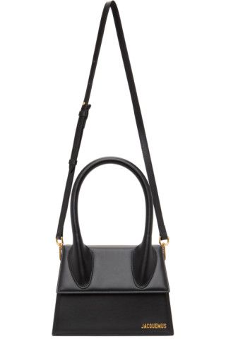 Black 'Le Grand Chiquito' Top Handle Bag | SSENSE