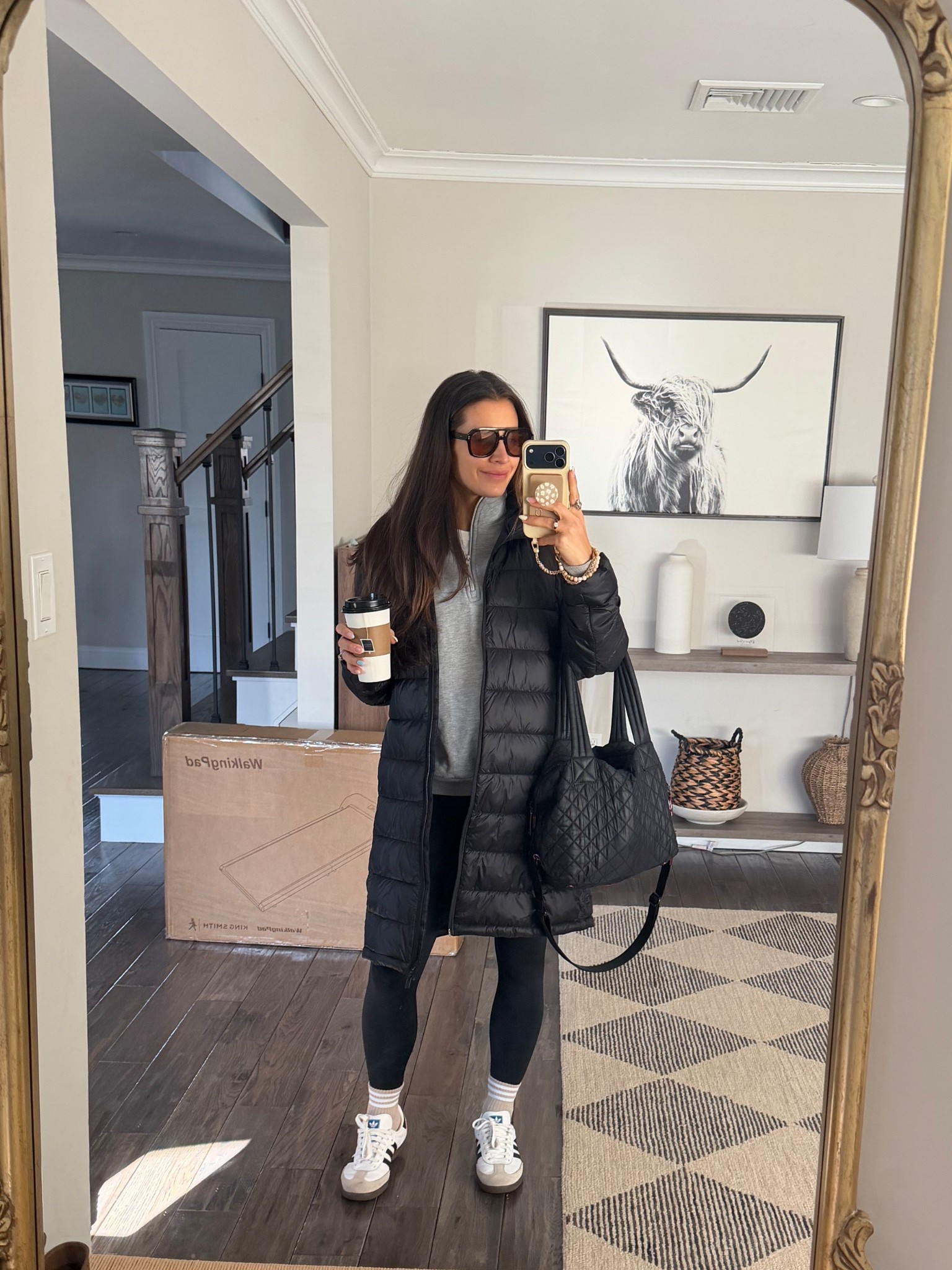 Outfit of the day 

Leggings outfit 
Errands outfit 