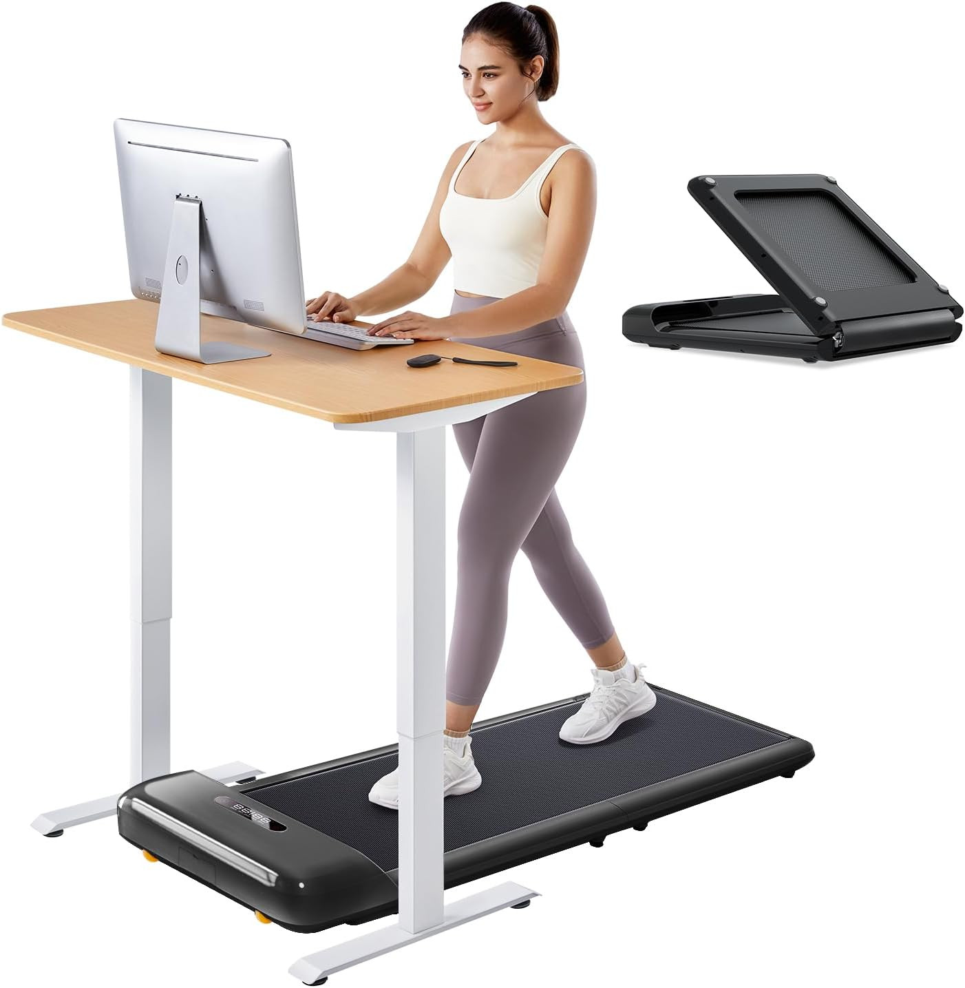 WALKINGPAD C2 Folding Walking Pad, Under Desk Treadmill for Home/Office, Portable Walking Treadmi... | Amazon (US)