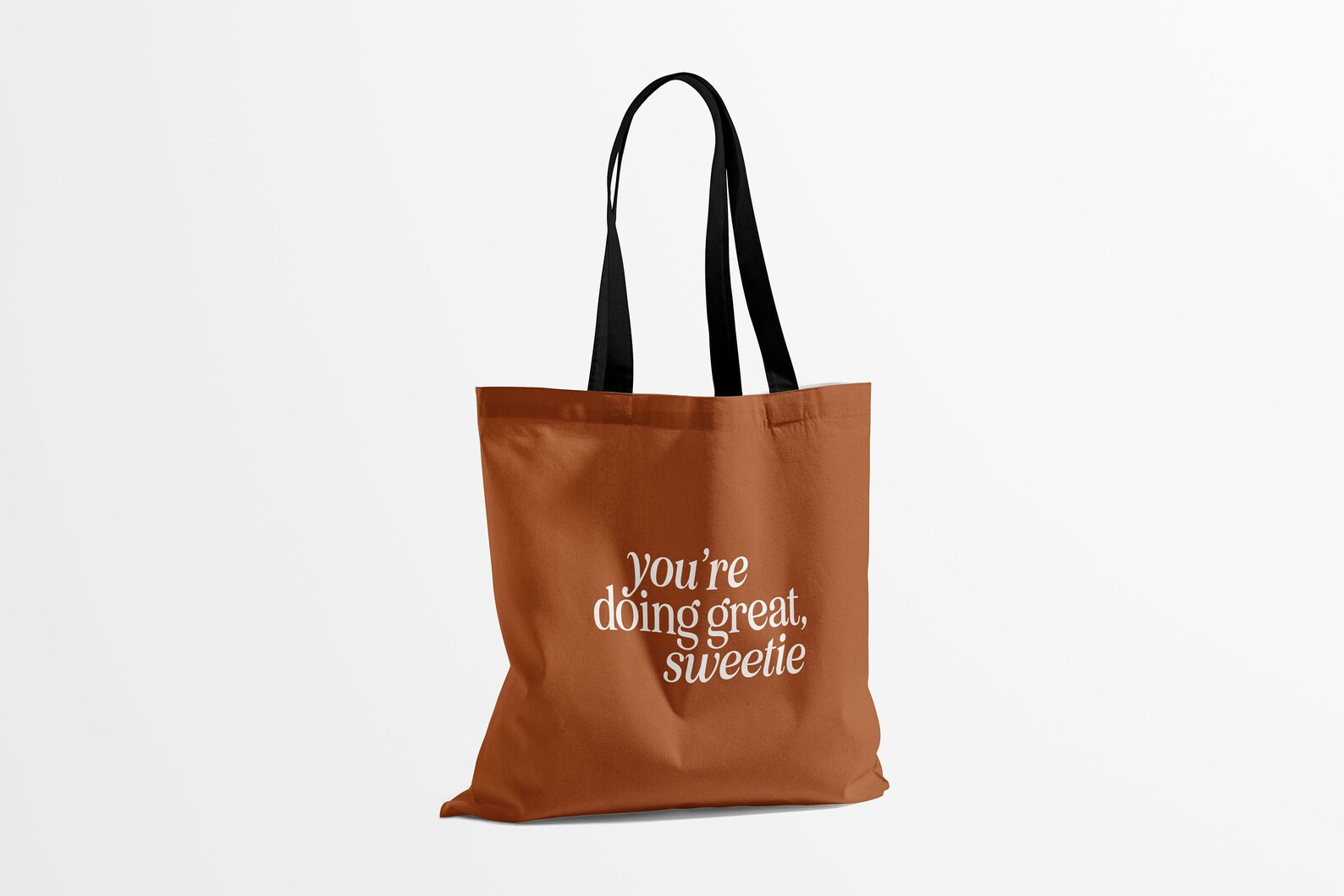 You're Doing Great Sweetie Canvas Tote Bag Women's Custom Canvas Funny Tote Bag Gift for Her Beac... | Etsy (US)