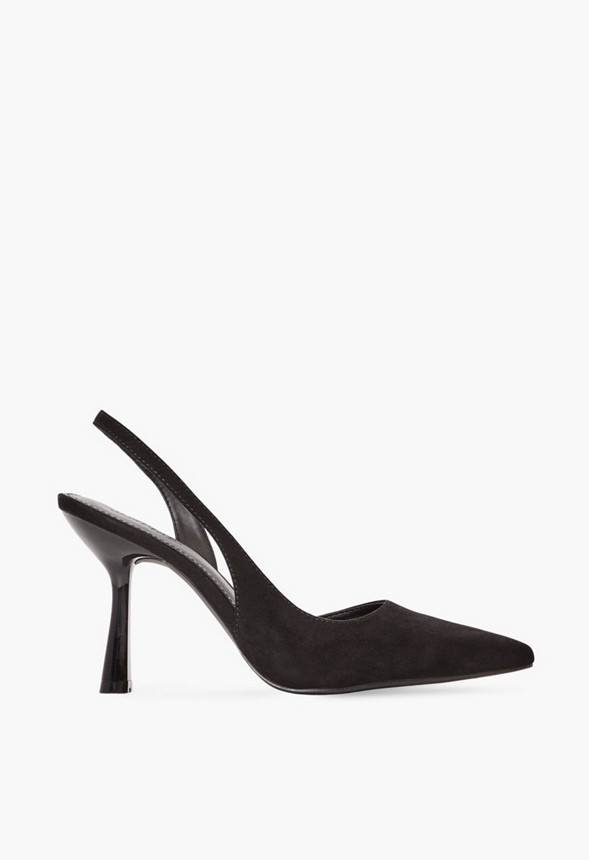 Brit Sling-Back Flared Pump | JustFab