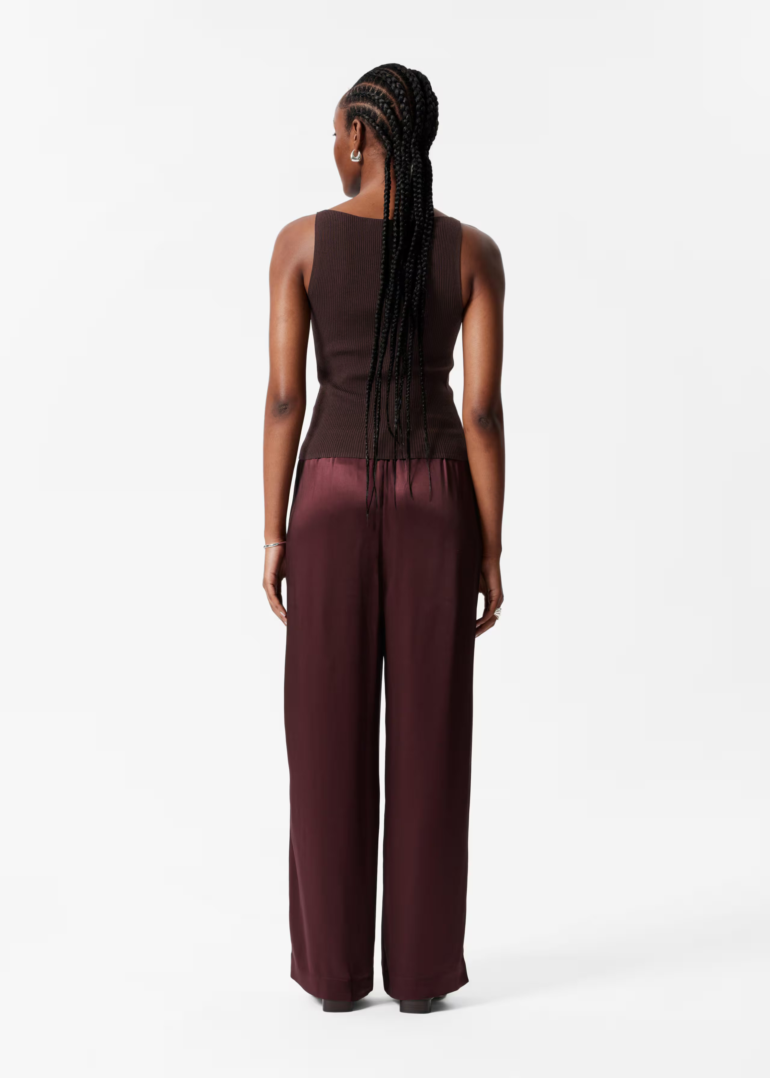 Drawstring Satin Trousers | & Other Stories - US